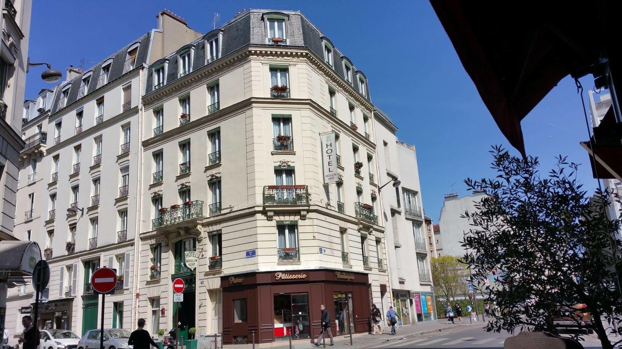 Hotel Moulin Vert Париж Екстер'єр фото
