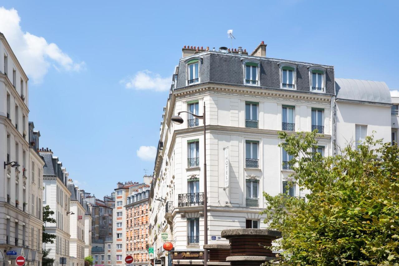 Hotel Moulin Vert Париж Екстер'єр фото
